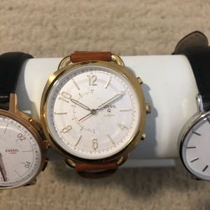 Fossil Q Hybrid Watch - Gold